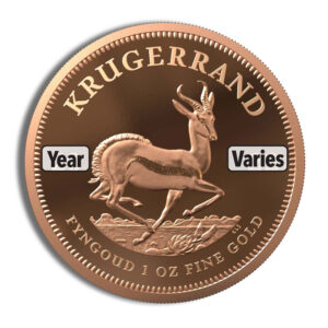 gold krugerrand face